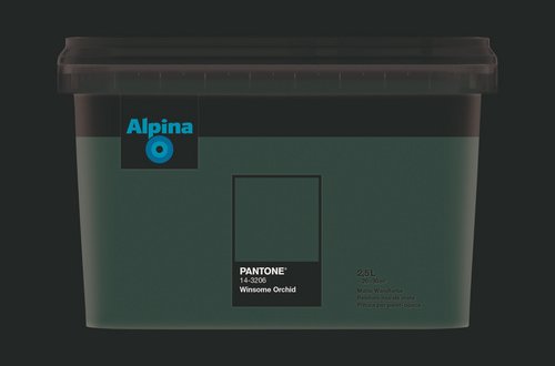 ALPINA Wandfarbe »PANTONE«, Winsome Orchid, matt, 2,5 l - lila