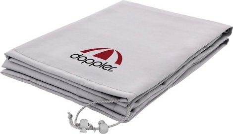 DOPPLER Schutzhülle, für Mittelmastschirm, grau