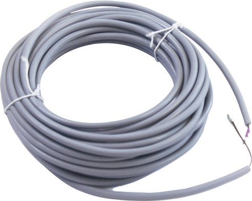 HAAS & SOHN Wohnraumtemperaturfühler, Kunststoff - weiss