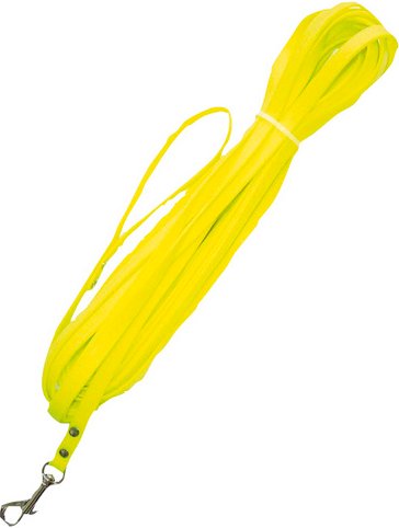 HEIM Hundeleine »Modern Art«, Größe: 250 cm, Biothane, neongelb