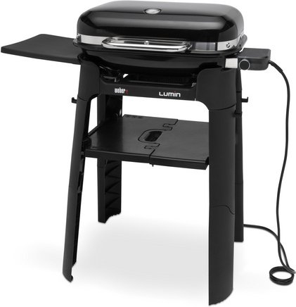 WEBER Elektrogrill »Lumin«, mit Stand, 2,2 kW, Grillfläche: 49 x 33 cm, schwarz