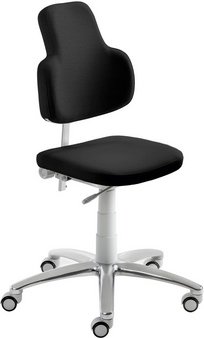 Mayer Sitzmöbel Drehstuhl »2206«, BxH: 62 x 60 cm, schwarz