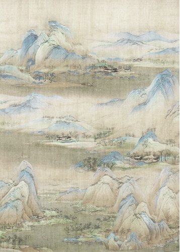 KOMAR Vliestapete, Oase, bunt - braun