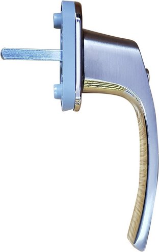 Meeth Fenstergriff, Edelstahl - silberfarben