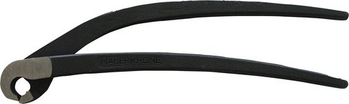 CONNEX Fliesenlochzange, Länge: 19 cm, Metall - schwarz