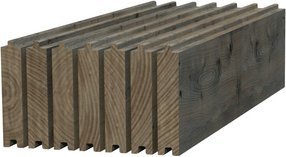 PALMAKO Fußboden, Fichtenholz, grau