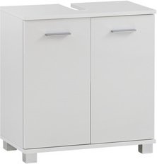 SCHILDMEYER Waschbeckenunterschrank »Dorina «, BxH: 59,8 x 62,4 cm, weiß glanz - weiss