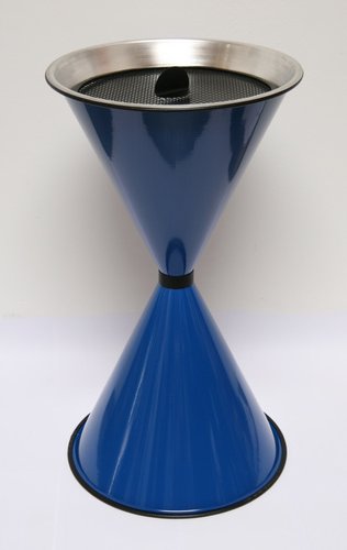 SZAGATO Aschenbecher, BxHxL: 40 x 71 x 40 cm, für: innen/überdachter Außenbereich - blau