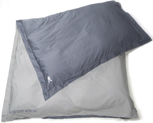 PHOENIX Wende-Bettwäsche »FRANCESCA«, Baumwolle, hellgrau/dunkelgrau