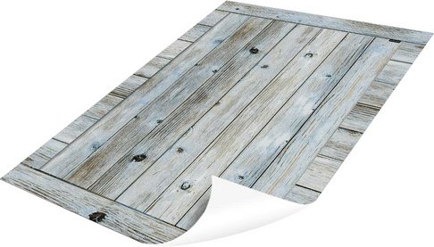 mySPOTTI Vinyl Teppich »Mareike«, BxL:65 cm x 85 cm, blau|braun