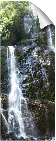 mySPOTTI Duschrückwand-Panel, fresh, Steinoptik, 255x100 cm - gruen