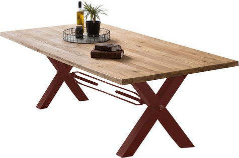 SIT Tisch »TABLES & CO«, HxT: 76 x 100 cm, Holz - braun