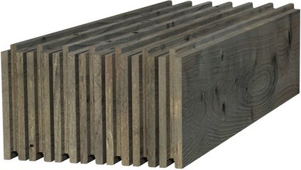 PALMAKO Fußboden, Fichtenholz, grau