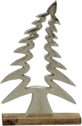 Flowerbox Dekobaum - silberfarben