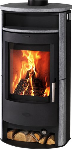 FIREPLACE Kaminofen »Porto«, grau, Speckstein, 6 kW, Dauerbrand geeignet
