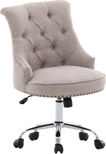 HOMCOM Computertisch, BxH: 105 x 75 cm, Gestell aus Stahl - schwarz