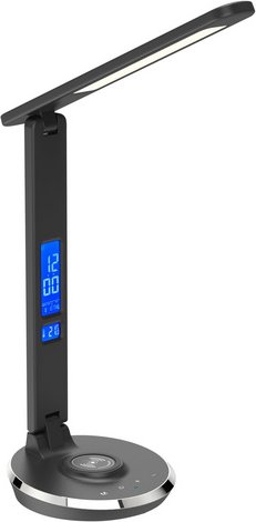 CASAYA LED-Tischlampe »TORSBY«, 5,3 w, schwarz, H: 45 cm, Ladestation