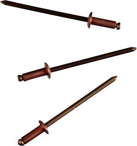 CONNEX Blindnieten, Kupfer - silberfarben