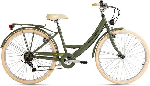 Decapo Cityrad »Toscana«, 26 Zoll, 6 Gänge - gruen - Größe 26 Zoll