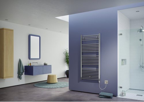 XIMAX Handtuchwärmer »C1«, Anschluss: elektrisch, Typ 1 - silberfarben