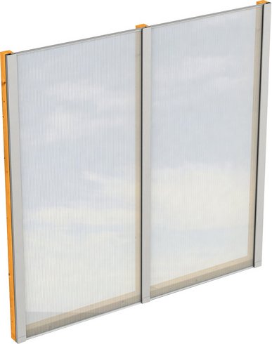 Thumbnail - SKANHOLZ Seitenwand, B x H: 193 x 200 cm, Holz, Farbe: eiche hell