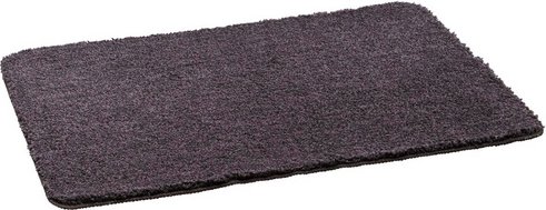 KLEINE WOLKE Badteppich »Wilna«, LxBxH: 90x60x1,8 cm - grau