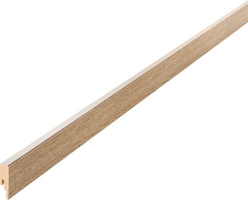 MODERNA Sockelleiste »ASL 60«, Länge: 238 cm, Holz, braun