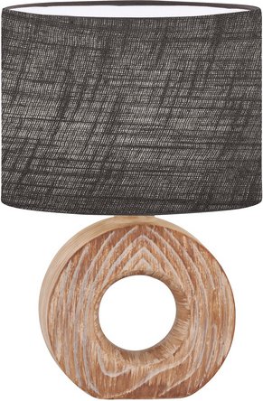 Fischer & Honsel Tischleuchte »Hanke«, BxH: 13 x 31 cm, E14 - braun