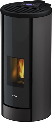 FREEPOINT Pelletofen »Breeze«, anthrazit, Metall, 9,1 kW - grau