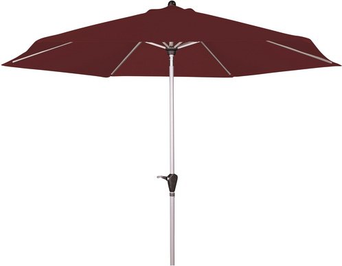 CASAYA Sonnenschirm »Auto-Tilt«, BxHxL: 310 x 257 x 310 cm, abknickbar, Sonnenschutzfaktor: 50+ - rot