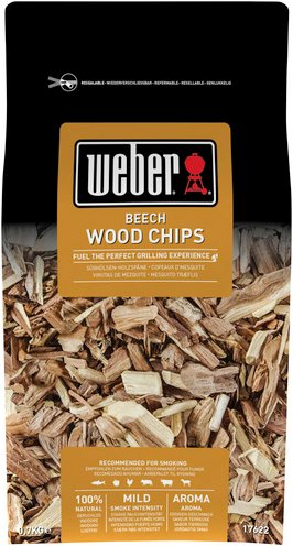 WEBER Räucherchips, Holz, 700 g Räucherchips - braun