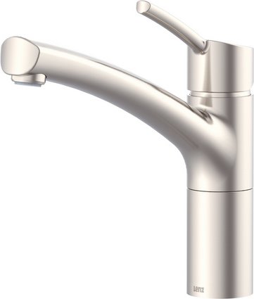 Thumbnail - LENZ Küchenarmatur »NEXO«, 3/8", Messing, nickel-mattfarben - silberfarben