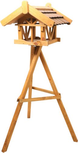 SIENA GARDEN Vogelhaus »Theo«, BxHxT: 54 x 41 x 112 cm, Kiefernholz - braun