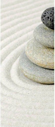 BREUER Badrückwand, Muster: Sand, Aluminium-Verbundplatte - beige