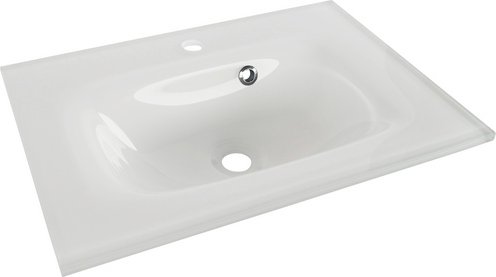 FACKELMANN Waschbecken »HYPE 3.0«, BxHxT: 60,2x14x42 cm - weiss