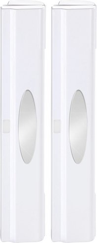 WENKO Aufbewahrungsbehälter, Kunststoff, weiß/silberfarben - weiss