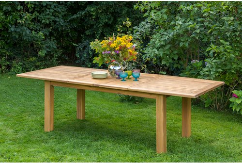 MERXX Gartentisch »Capri«, BxHxT: 180 x 74 x 100 cm, Tischplatte: Akazienholz - beige