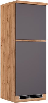 HELD MÖBEL Kühlumbauschrank »Tampa«, BxHxT: 60 x 166 x 60 cm - grau