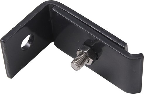 FLORAWORLD Montagewinkel, Stahl, anthrazit, 1 Stück - grau