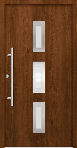 Splendoor Haustür »PULA Prime«, Aluminium, in nussbaum - braun