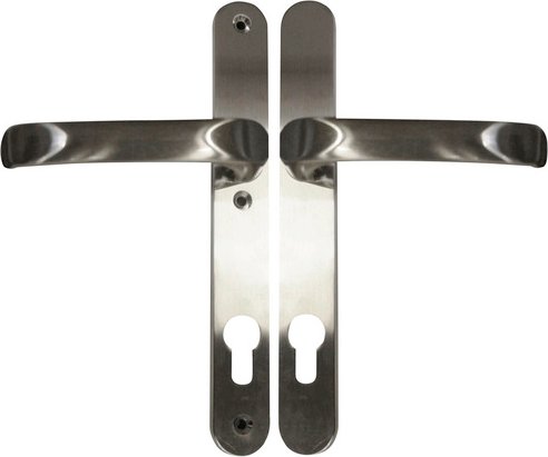 ALPERTEC Schmalrahmengarnitur, Zamak - silberfarben