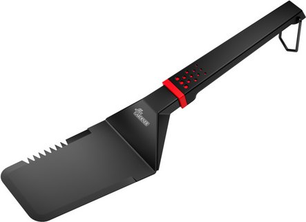 Mr. GARDENER Grillwender »Black-Line«, Länge: 38 cm, aus Edelstahl & Kunststoff - schwarz