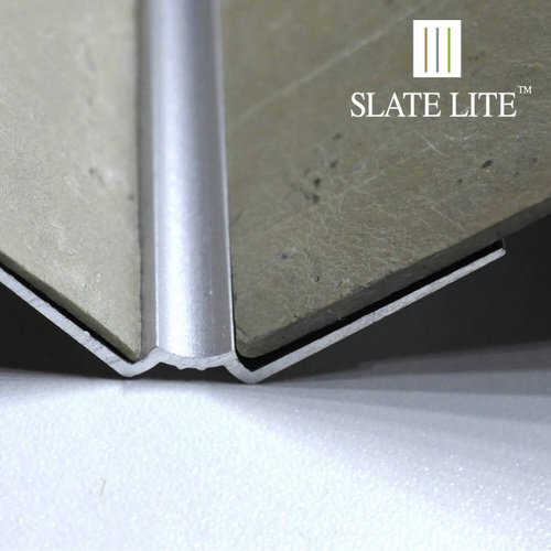 Küberit Profilleiste, BxL: 2,5 x 250 cm, Aluminium, F-Linie - silberfarben