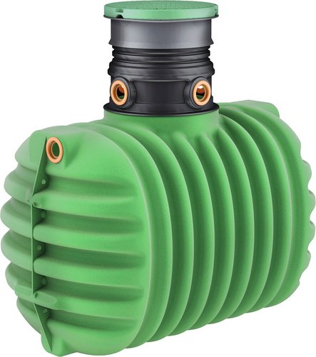 GARANTIA Regenwassertank »CRISTALL«, 2650 L, grün inkl. Deckel