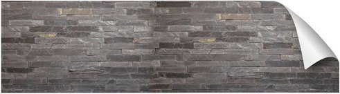 mySPOTTI Küchenrückwand-Panel »fixy«, dunkelgrau/anthrazit/schwarz