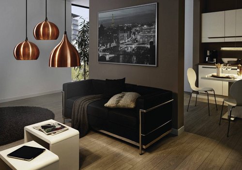 EGLO Hängeleuchte »CORETTO«, Stahl - orange