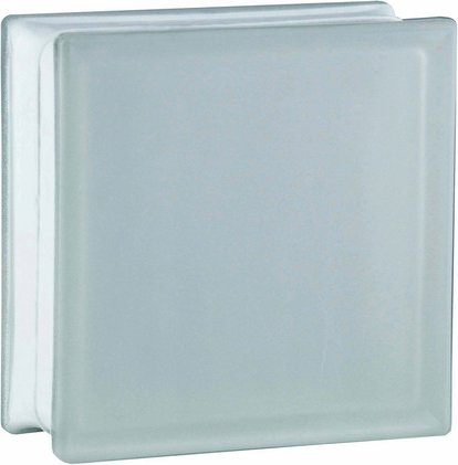 Fuchs Design Glasbaustein, BxH: 240 x 240 mm - weiss