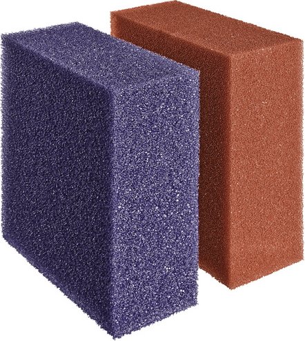 OASE Ersatzfiltermatten, geeignet für Teiche, violett/rot