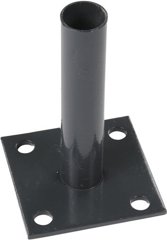 FLORAWORLD Bodenplatte, Stahl, BxHxT: 10 x 15 x 10 cm - grau