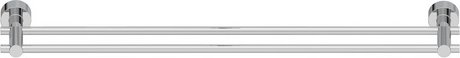 LENZ Badetuchhalter »PISA«, Chrom, Montageart: Kleben oder Bohren - silberfarben